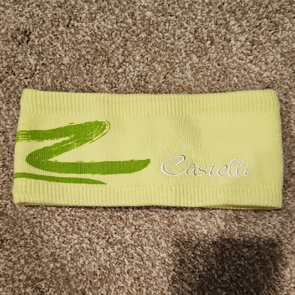 Castelli Yellow Headband